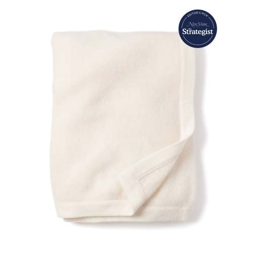 Cashmere Baby Blanket in Ivory