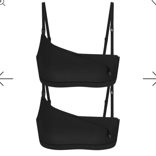 FITS EVERYBODY MATERNITY NURSING SCOOP BRALETTE 2-PACK | ONYX | SKIMS
