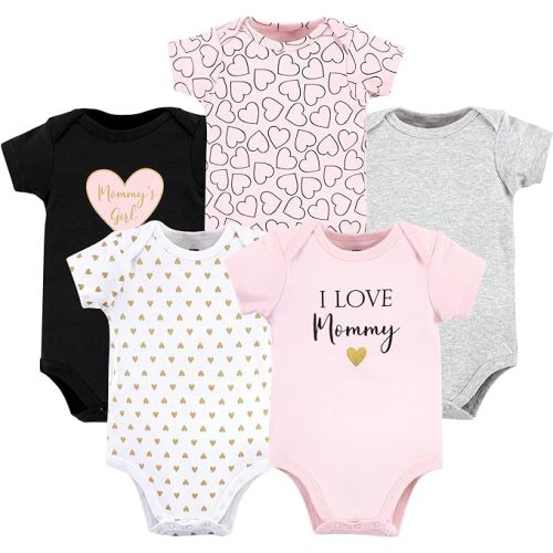 Hudson Baby Baby Cotton Bodysuits