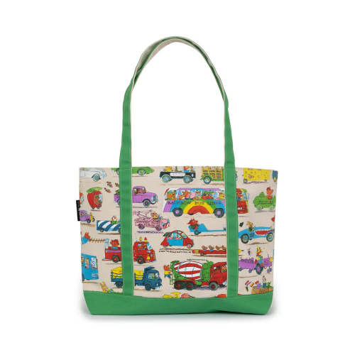 Richard Scarry: Cars and Trucks and Things That Go zippered boat tote