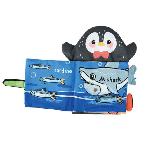 TISHITA Coloured Cloth Baby Books Kid Role Play Toy Books Educational Toys Baby Cloth Penguin - Walmart.ca