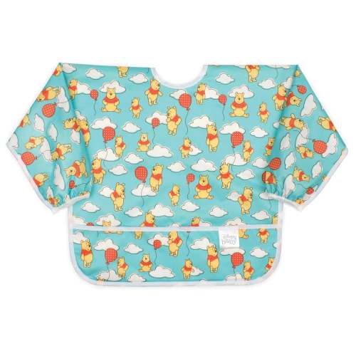 Sleeved Bib for Baby & Toddler 6 to 24 months – Winnie the Pooh | Bumkins Baby