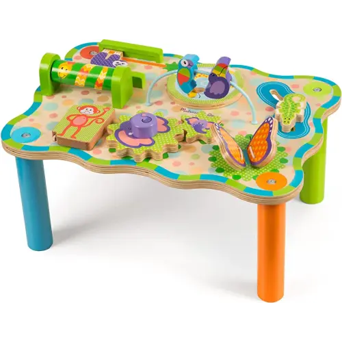Melissa & Doug First Play Children’s Jungle Wooden Activity Table