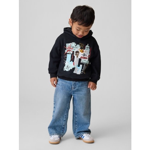 Jean-Michel Basquiat Toddler VintageSoft Hoodie