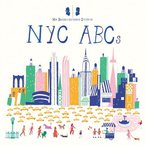 Mr. Boddington's Studio: NYC ABCs, (Board Book)