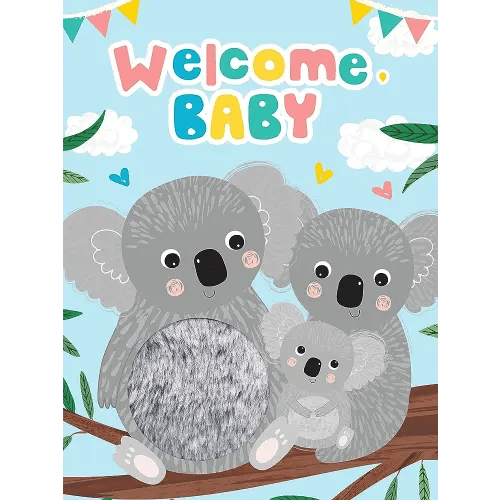 Welcome, Baby - Touch and Feel Board Books - Sensory Board Book