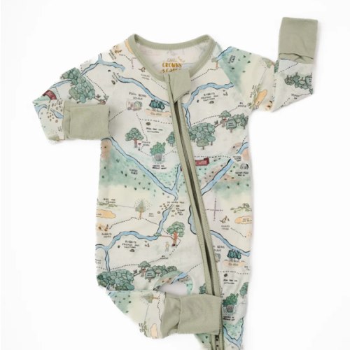 Hundred Acre Woods Bamboo Zippered Sleeper