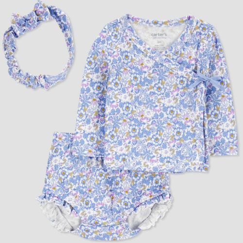 Carter's Just One You® Baby Girls' 2pc Floral Coordinate Set, Size: 3M