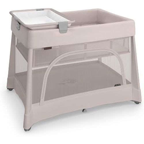 UPPAbaby Remi V2 Playard + Bassinet + Changing Station - Townsend (Beige Soft Knit)