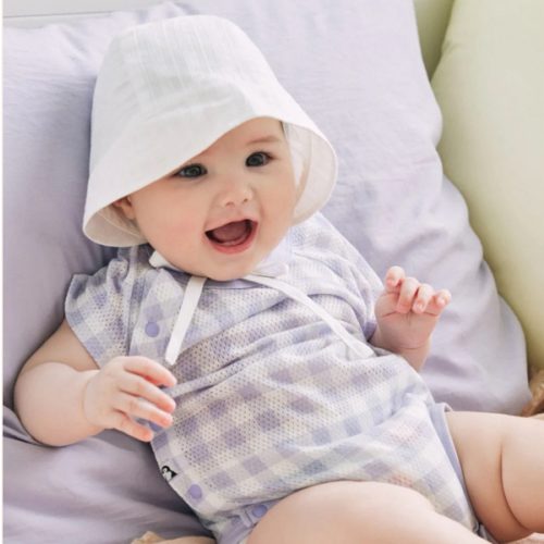 Cotton Mesh Bodysuit