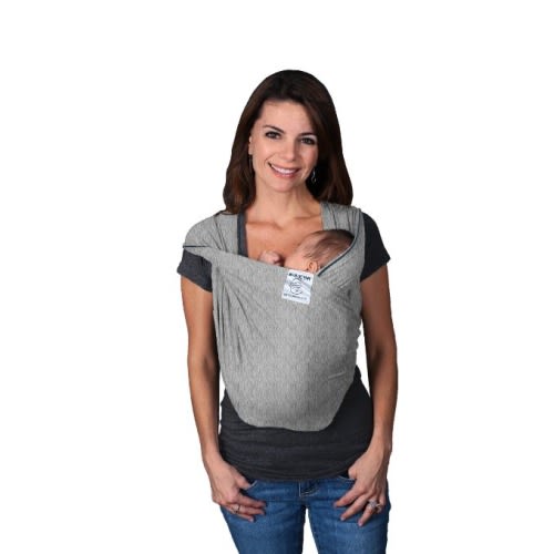 Baby K'tan ORIGINAL Baby Carrier, Heather Grey, X-Small