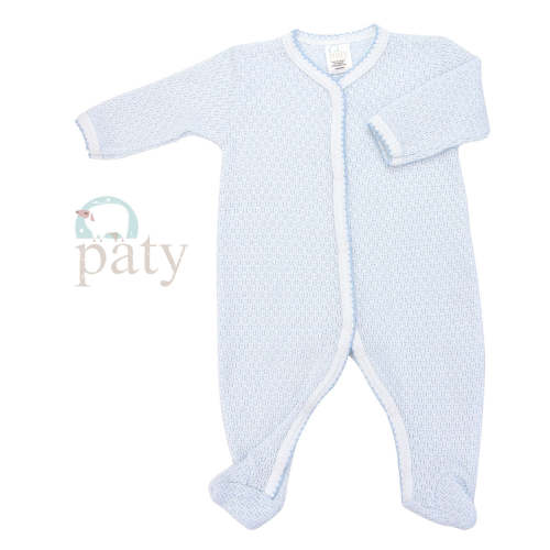 Solid Color Footie #219 - Blue, NB Size