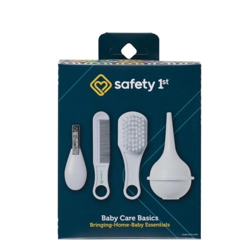 Safety 1st Baby Care Basics Juego de Artículos Esenciales para Bebés de 4 Piezas, Blanco