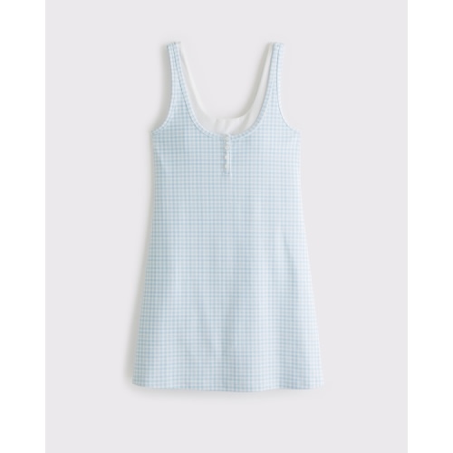 YPB studioFLEX Double-Layered Henley Dress