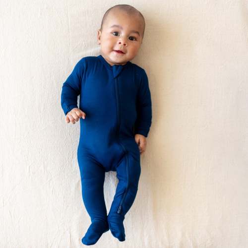 KyteBaby Zippered Footie in Tahoe -preemie