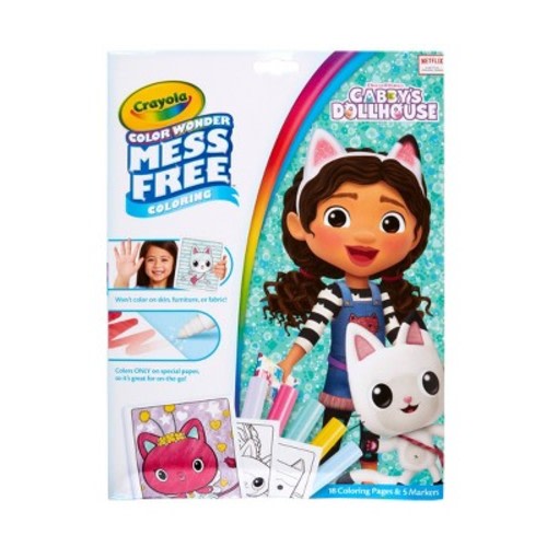 Crayola Color Wonder Foldalope Gabby's Dollhouse
