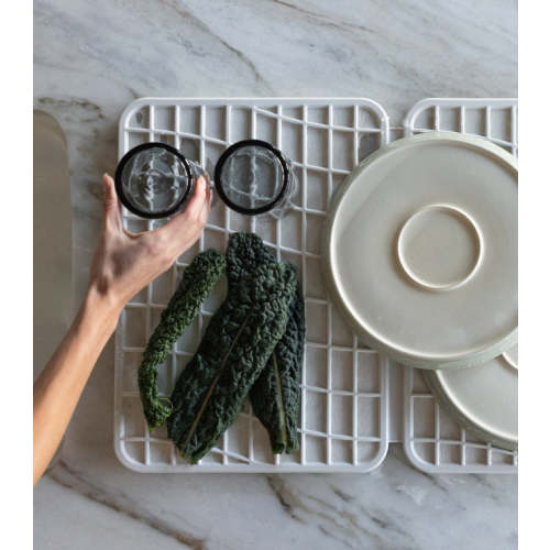 Stone Dish Drying Mat | Antimicrobial & Foldable | Dorai Home