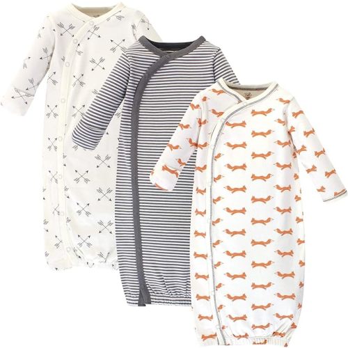 Touched by Nature Unisex Baby Organic Cotton Kimono Gowns