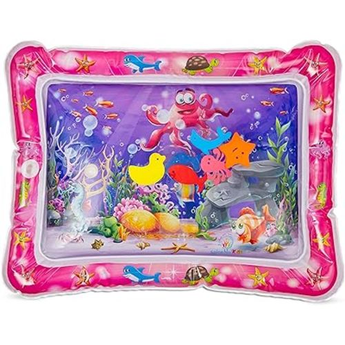 Tummy time Water mat Blue/Pink (Pink)