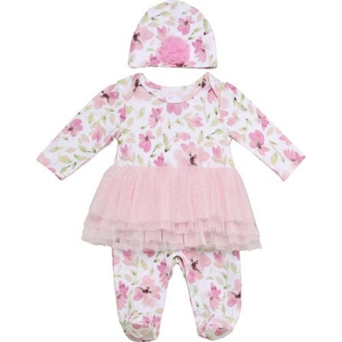Tutu Romper & Knit Cap Set