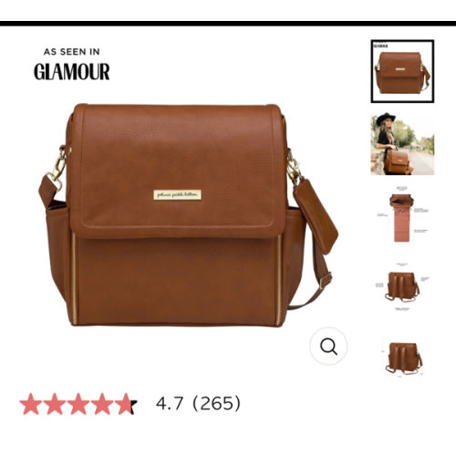 Boxy Backpack in Cedar