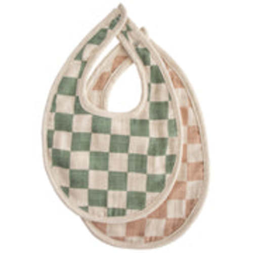 mushie Muslin Bib 2-Pack