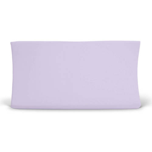 Solid Lilac Bamboo Changing Pad Cover