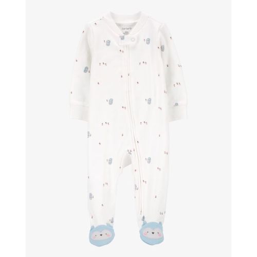 Baby Owl 2-Way Zip Cotton Sleep & Play Pajamas - Carter's | Carter's