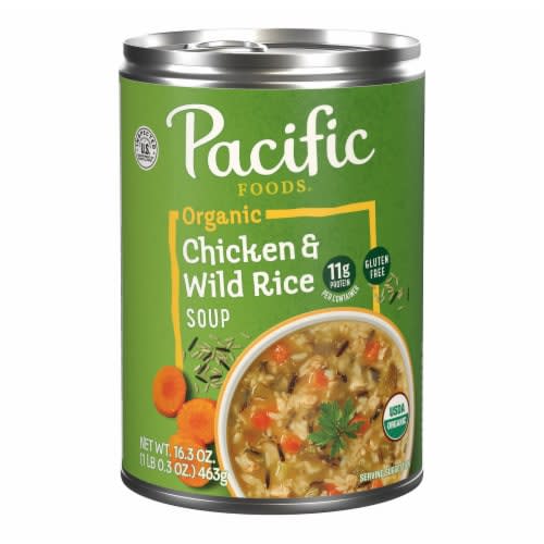 Pacific Foods® Organic Chicken and Wild Rice Soup, 16.3 oz