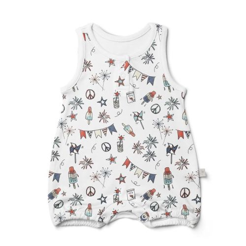 Goumi Quick Change Romper - Celebration 0-3m