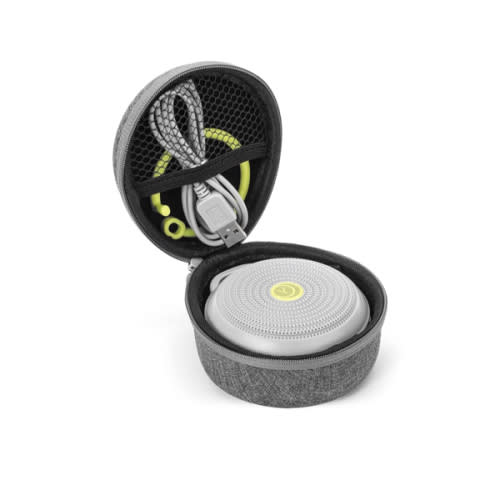 Yogasleep Crush-Resistant Travel Case for Hushh & Rohm White Noise Sound Machines, Provides Protection While Traveling, Double Stitch Zipper, Protection from Scratches & Water Splashes