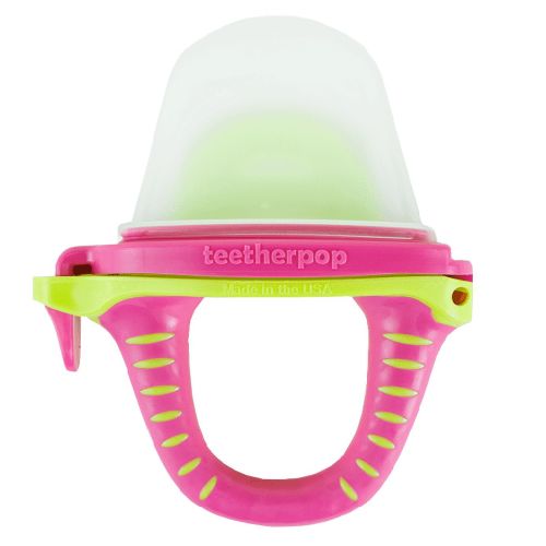 teetherpop - Fillable, Freezable Baby Teether for Breastmilk, Purées, Water, Smoothies, Juice & More