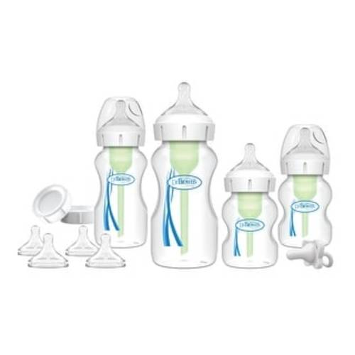 Dr. Brown's Anti-Colic Options+ Wide-Neck Bottle Essentials Gift Set - Clear