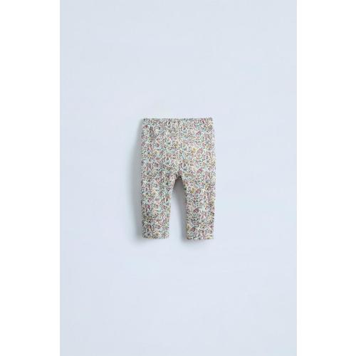 FLORAL PRINT LEGGINGS - Pink | ZARA United States