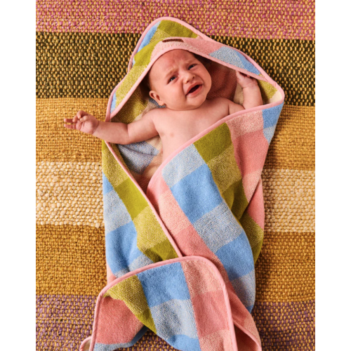 Corfu Tartan Terry Baby Towel