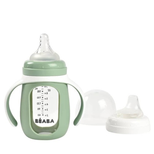 2-in-1 Glass Training Cup