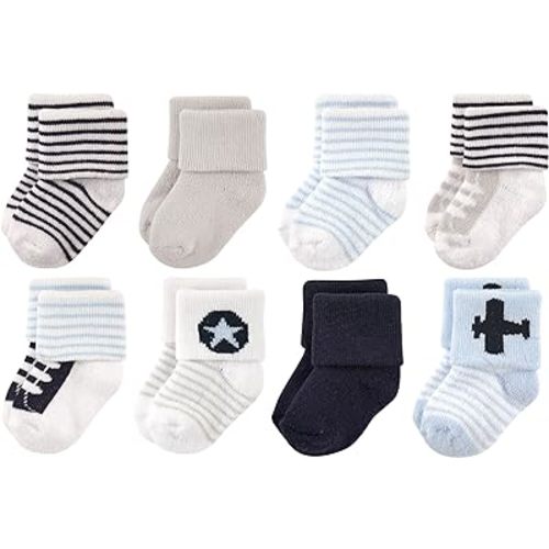 Luvable Friends Baby Newborn and Baby Terry Socks