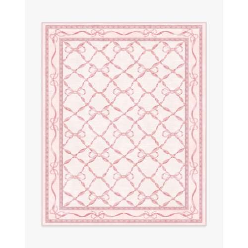 Eloise Pink Rug by Mrs. Alice | Ruggable