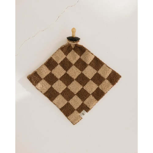 Lovey | Brown Sugar Checkerboard