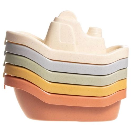 Floating Boats Bath Toys For Babies & Toddlers, Bath Toy Set For Kids 1+ Years, Mold-free Water Table Toys, Fun & Educational Bath Toys For Kids