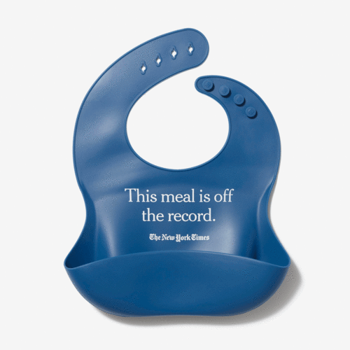 New York Times Off the Record Bib – The New York Times Store