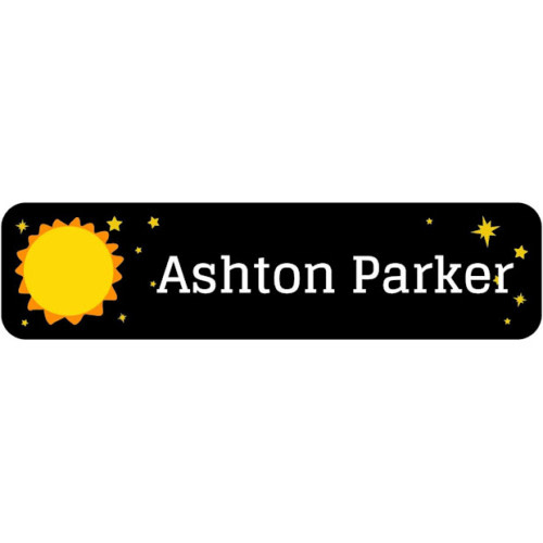 Name Bubbles Custom Waterproof Labels