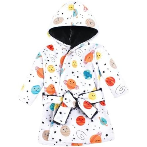 Hudson Baby Unisex BabyMink with Faux Fur Lining Pool and Beach Robe Cover-ups