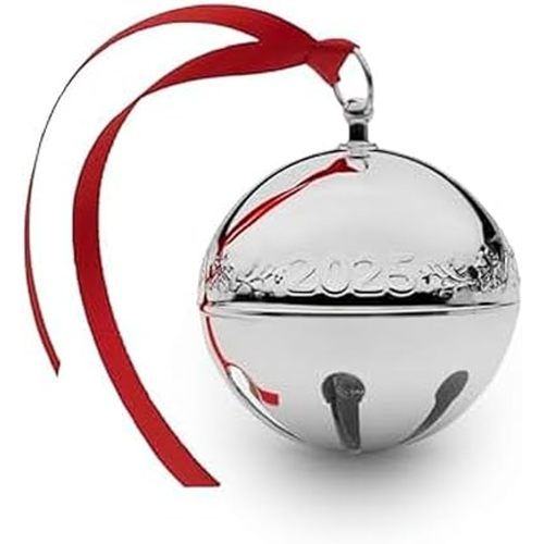Wallace 2025 Silver Plated Sleigh Bell Ornament 55th Edition