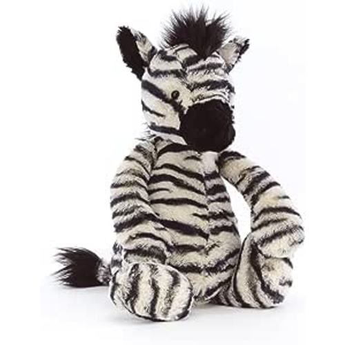 Amazon.com: Jellycat Bashful Zebra Medium Stuffed Animal : Toys & Games