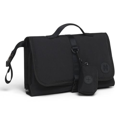 Huggies Portable Changing Station with Change and Toss Dispenser - Black