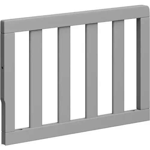 Graco Toddler Safety Guardrail with Slats (Pebble Gray) for Storkcraft Crib Conversion – GREENGUARD Gold Certified