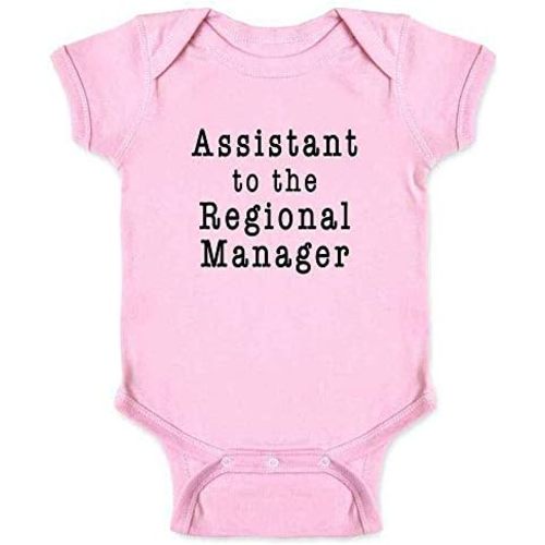 Pop Threads Assistant to The Regional Manager Funny TV Baby Toddler Kids Girl Boy T-Shirt