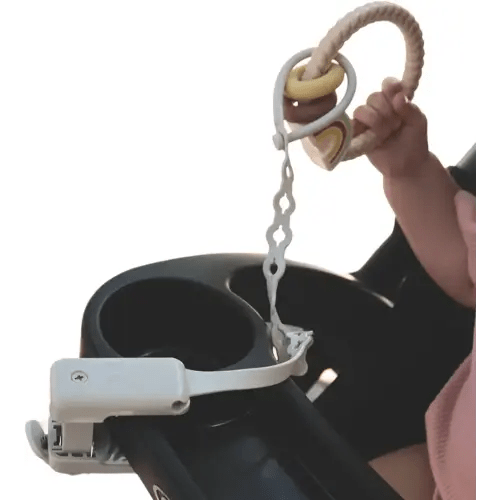 Toy Strap for Baby, Toddler Clip & Toy Safety Strap - Strong Hold, Premium Quality, Adjustable, Securely Attaches to High Chairs, Strollers, Cribs, Car Seats, Toy Bottle Harness