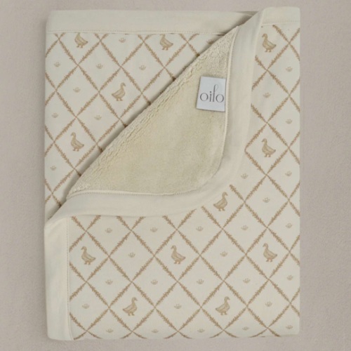 Oilo Duck Plush Infant Blanket